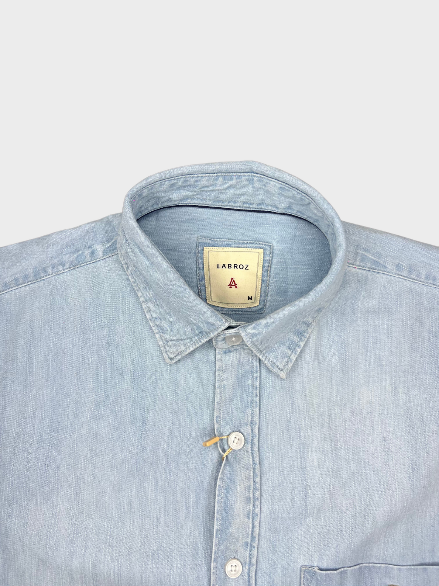 ICE BLUE SLIM FIT DENIM SHIRT