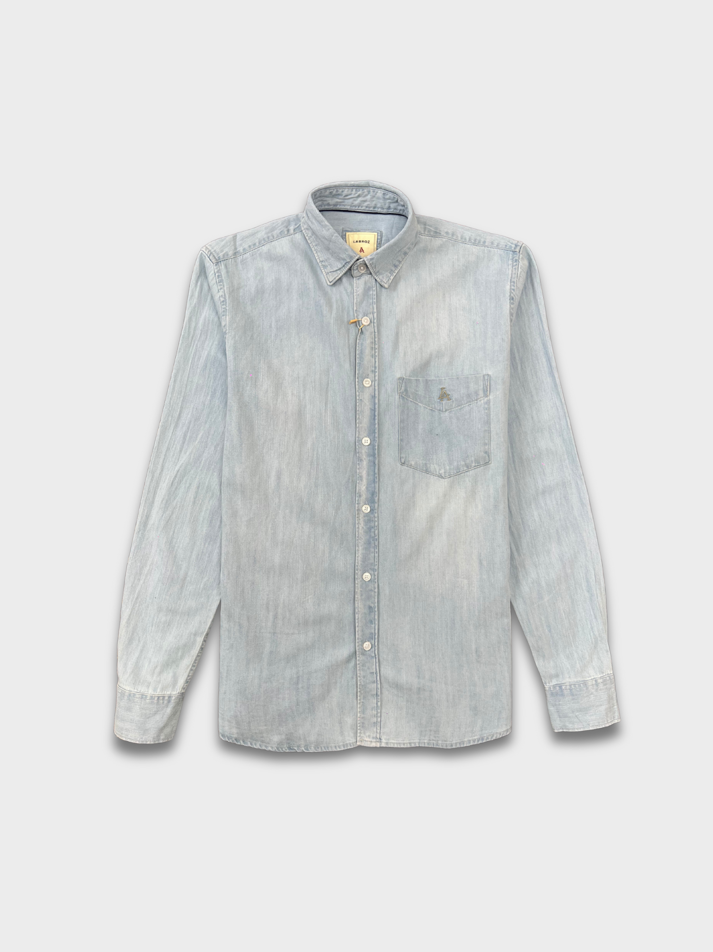 ICE BLUE SLIM FIT DENIM SHIRT