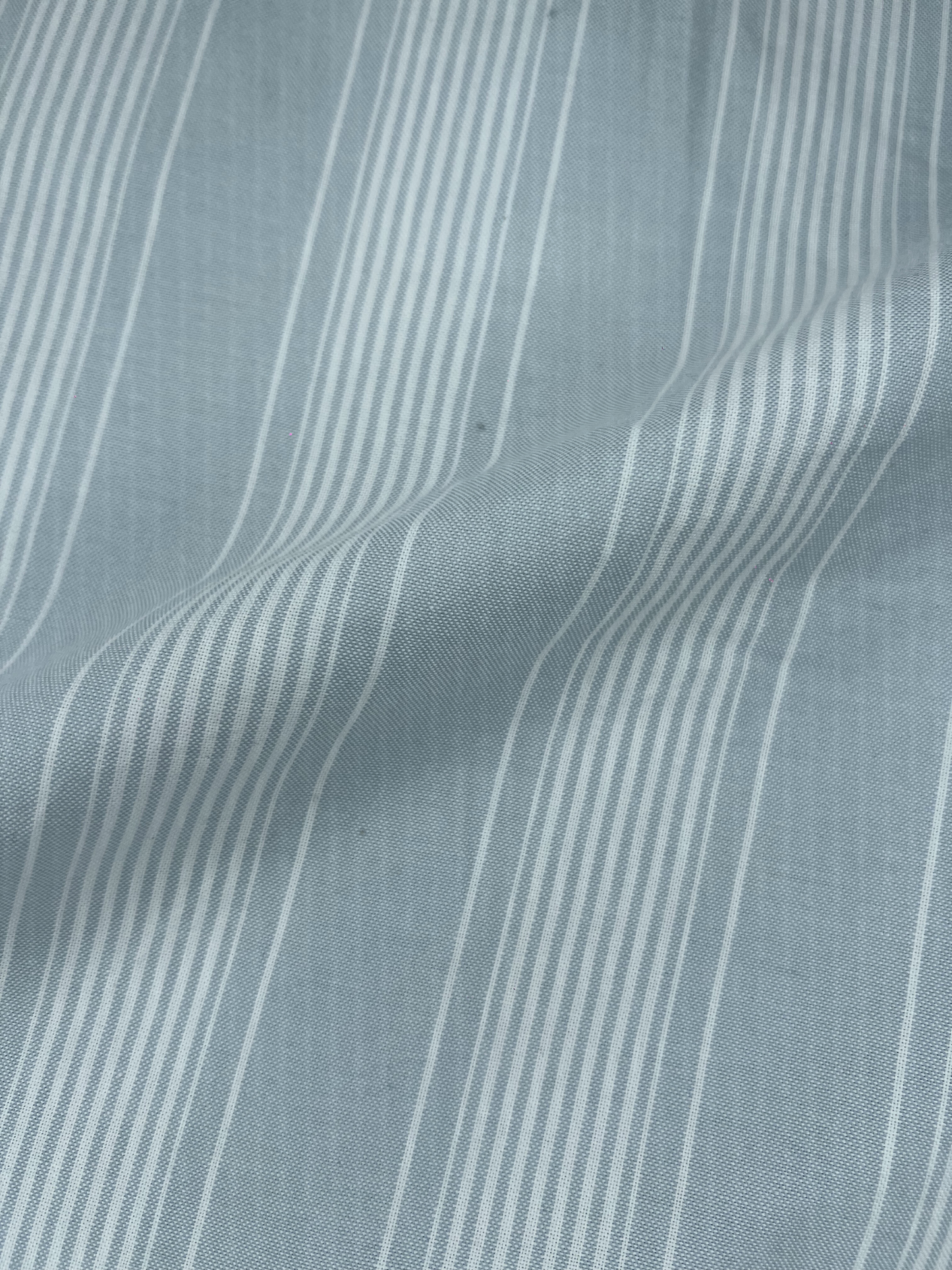 LIGHT BLUE OXFORD STRIPES SLIM FIT SHIRT