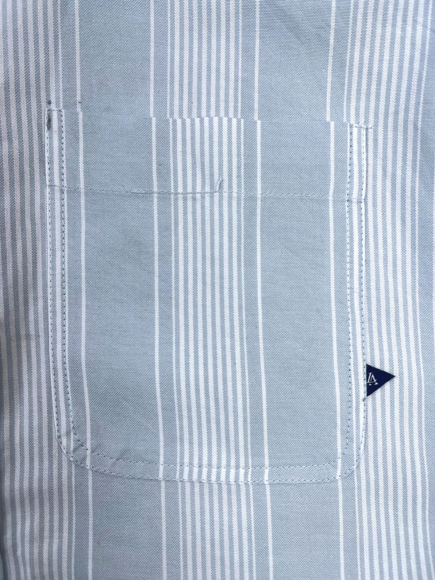 LIGHT BLUE OXFORD STRIPES SLIM FIT SHIRT