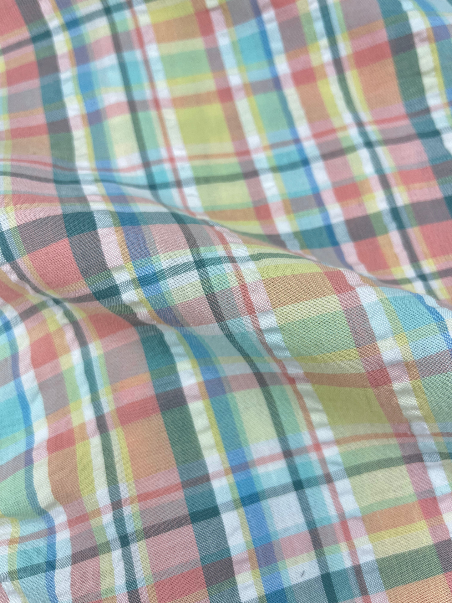 Men's Multicolor Check Slim Fit Shirt
