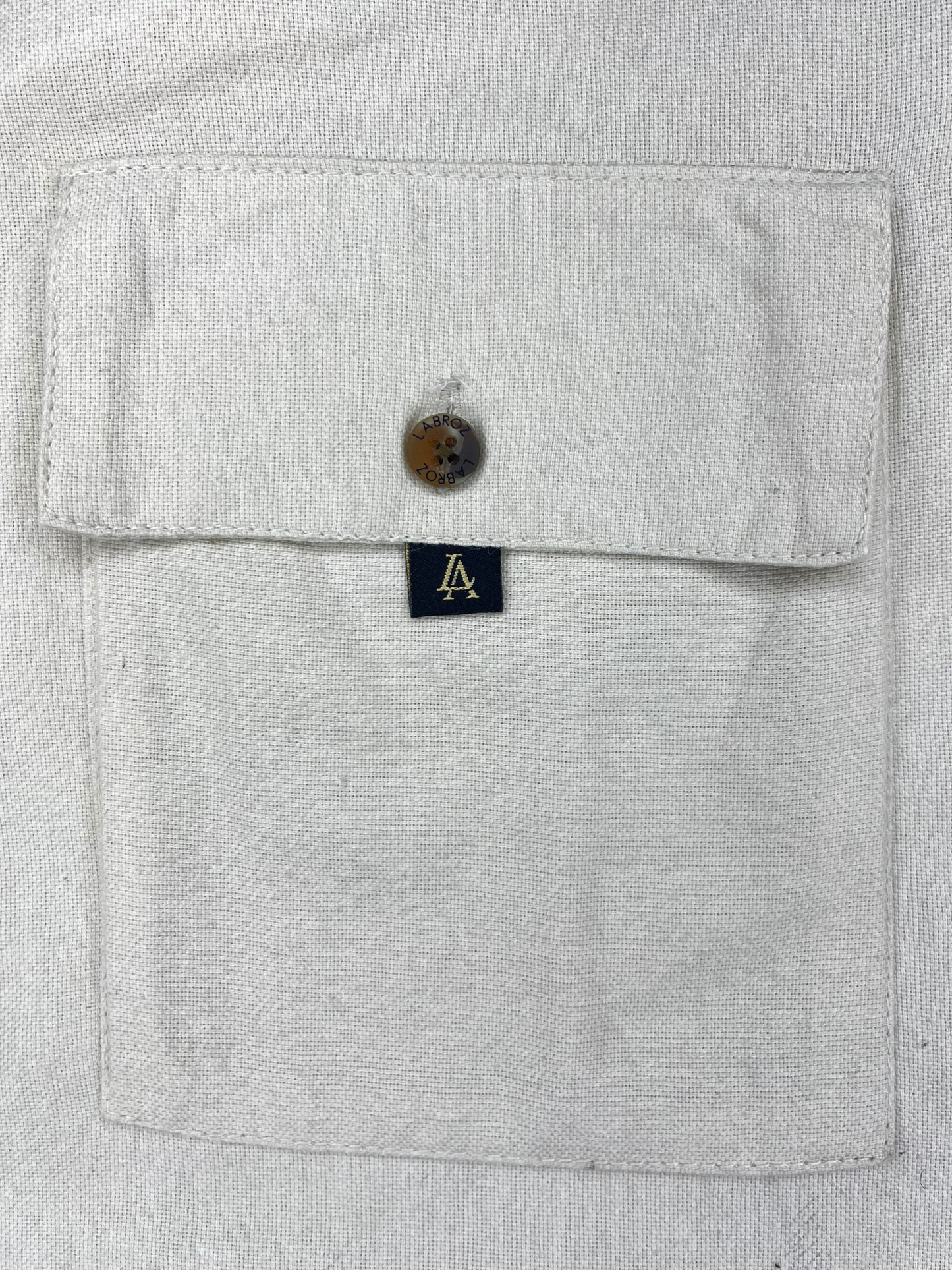 Men's White & Grey Gradient Abstract Print Dobby Shirt