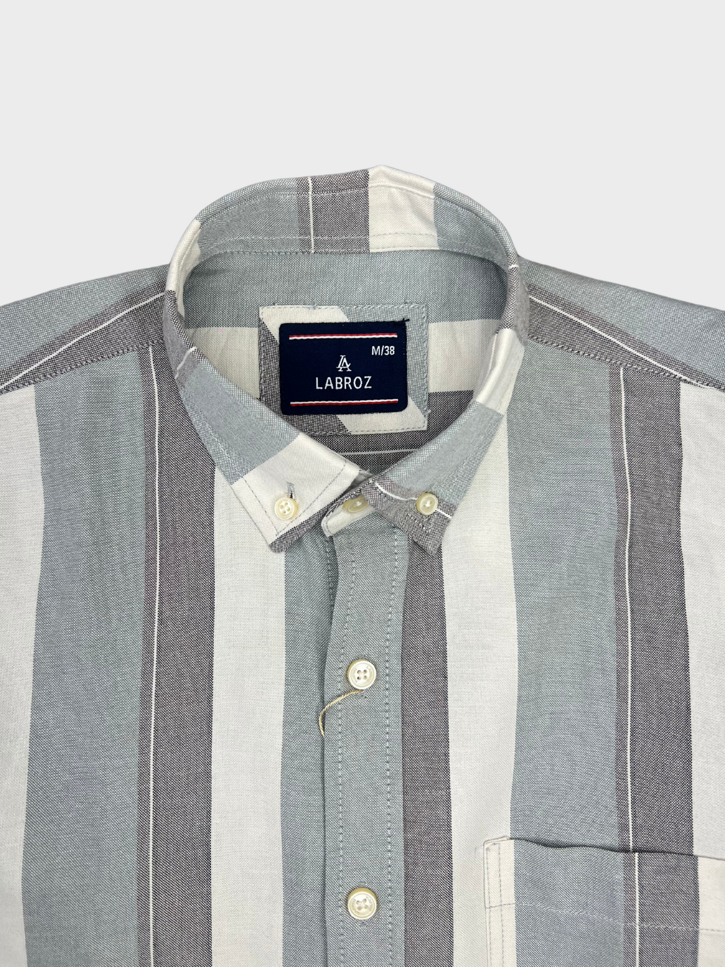 MULTICOLOR OXFORD STRIPES SLIM FIT SHIRT