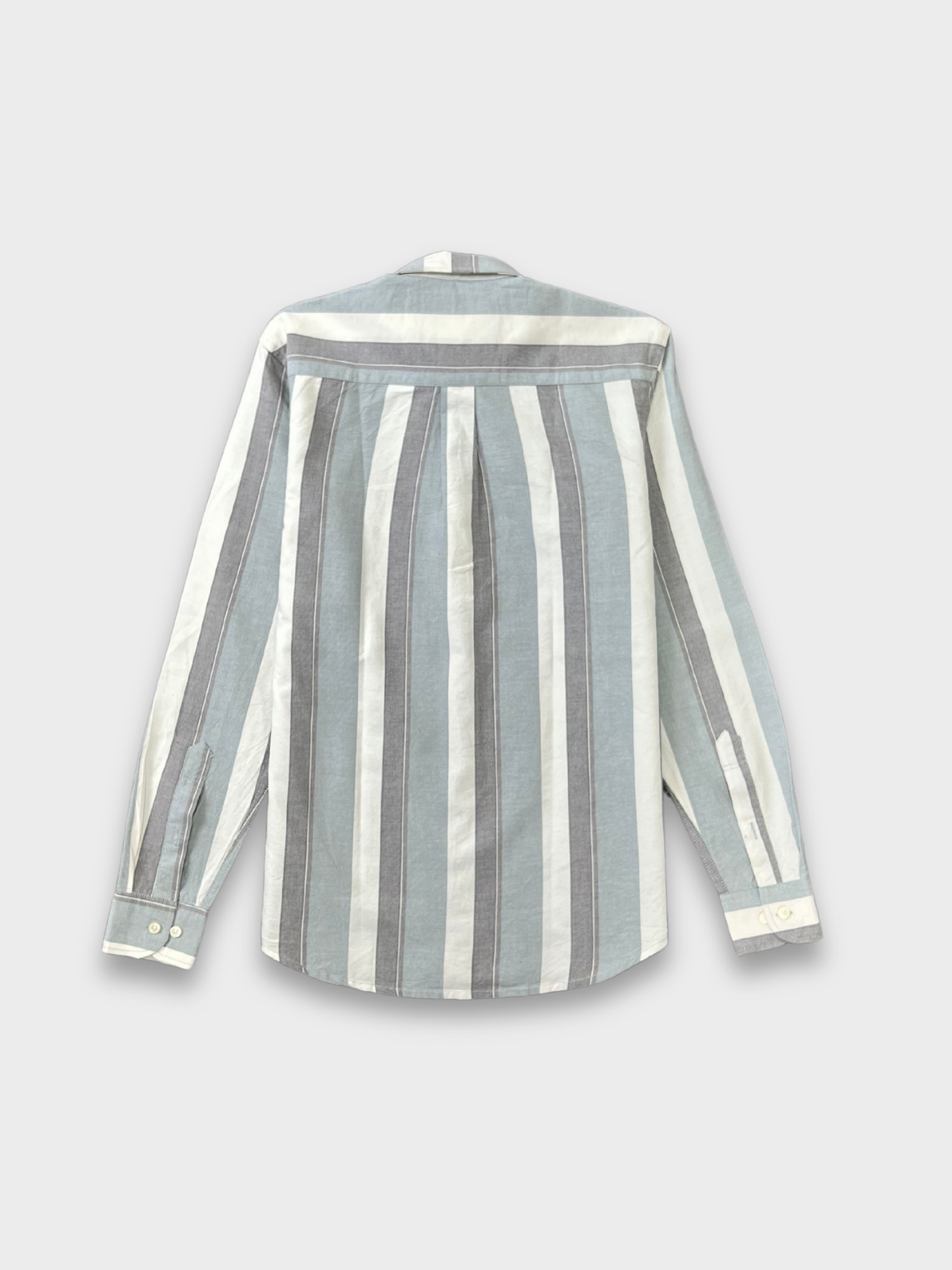 MULTICOLOR OXFORD STRIPES SLIM FIT SHIRT