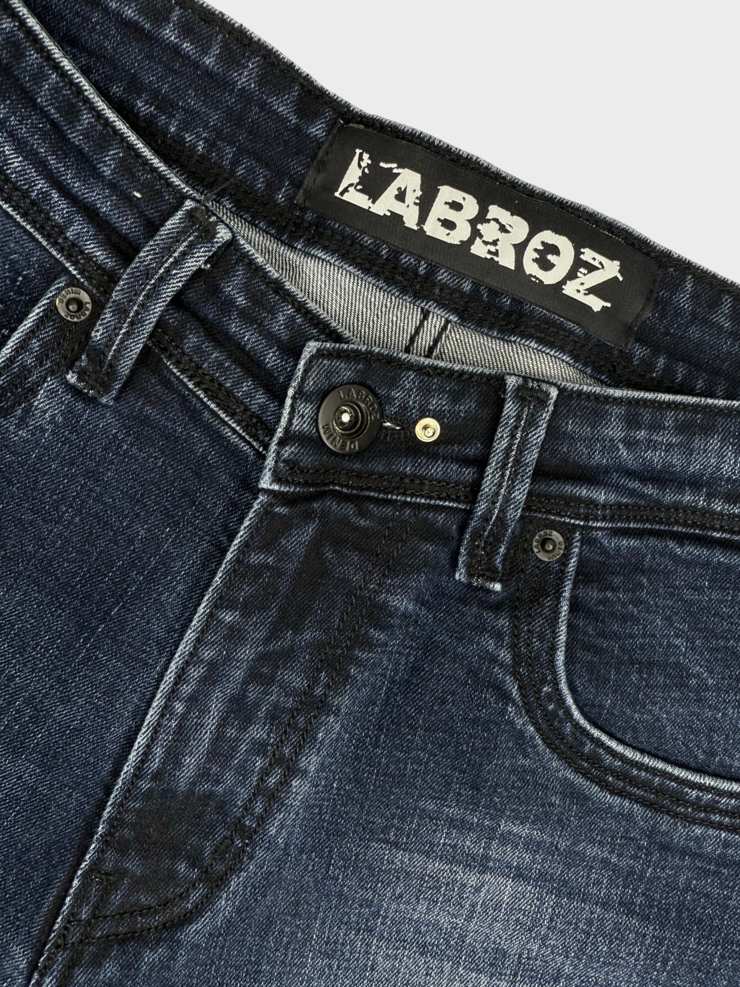 DARK BLUE RUGGED COMFORT FIT DENIMS