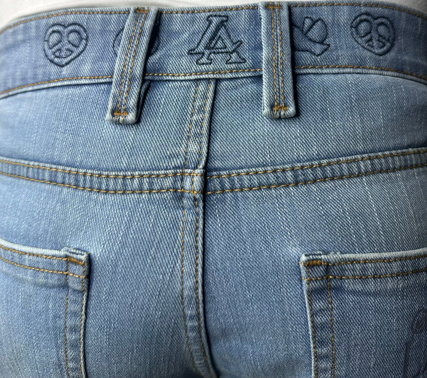 Men's Regular Fit Ice Blue Denim Jeans