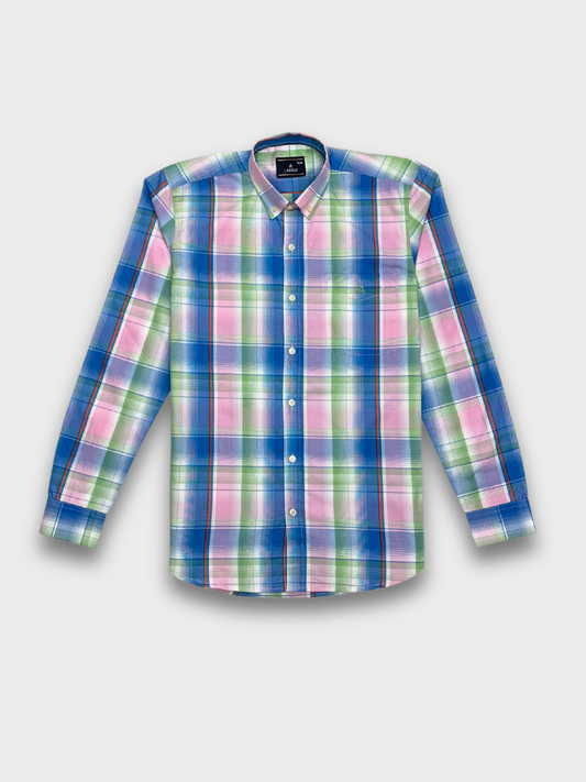 MULTI COLOR CHECKS SLIM FIT SHIRT