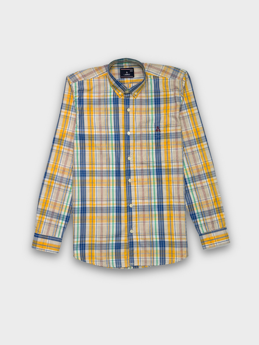 MULTI COLOR CHECKS SLIM FIT SHIRT