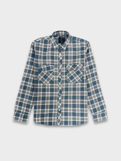 Men's Multicolor Checkered Slim Fit Oxford Shirt
