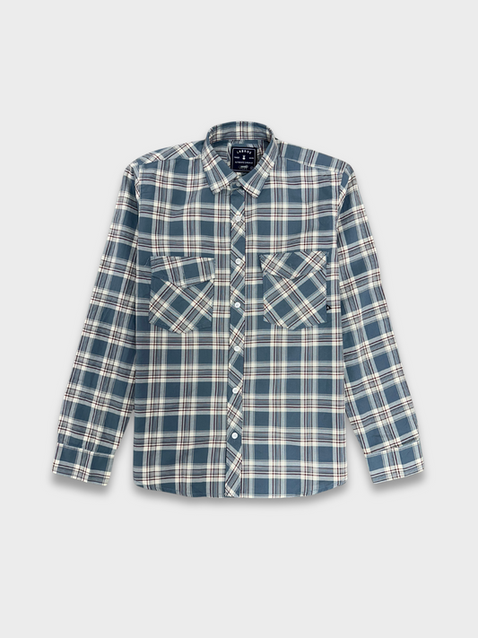 Men's Multicolor Checkered Slim Fit Oxford Shirt