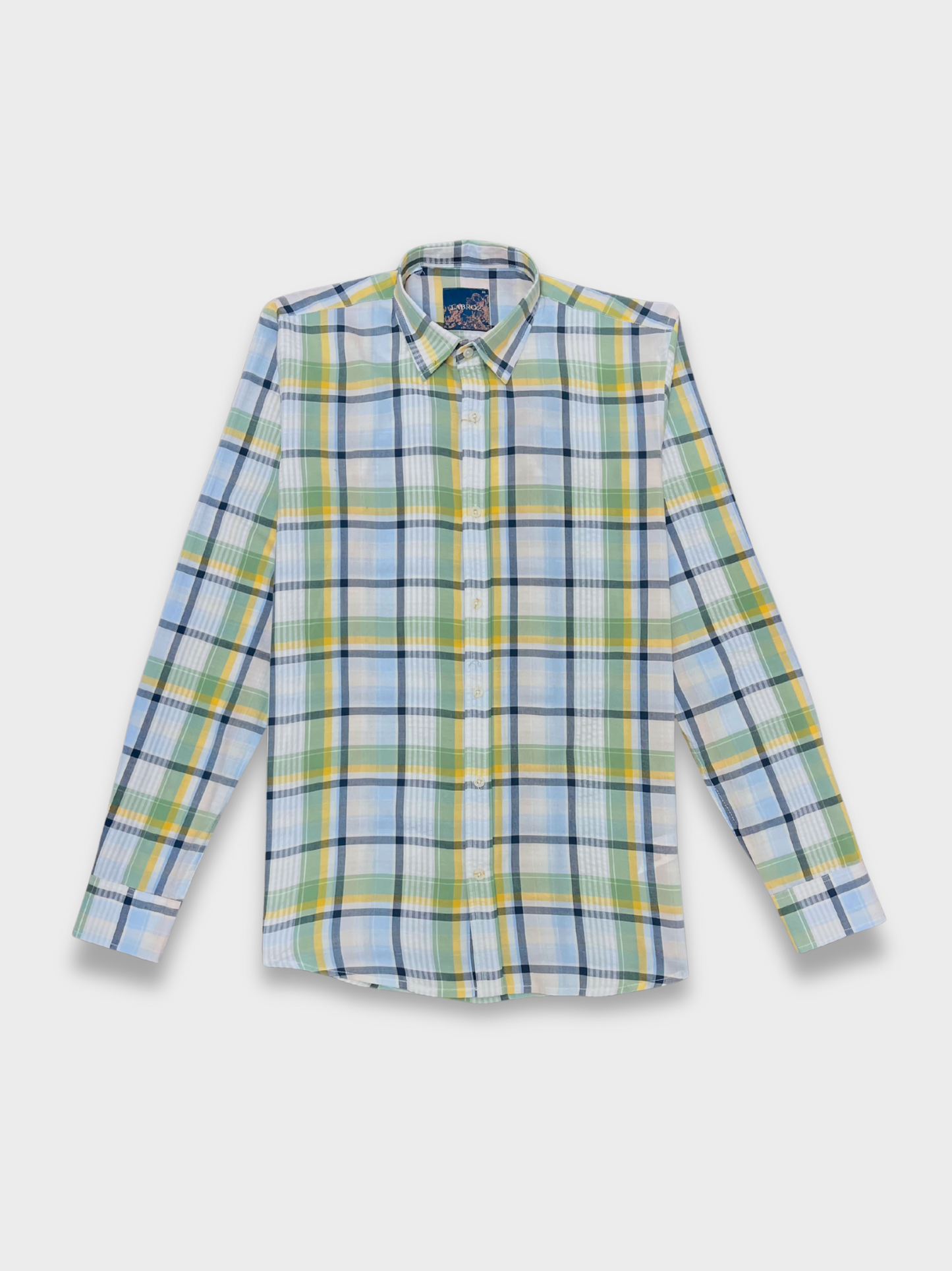 Men's Multicolor Check Slim Fit Shirt