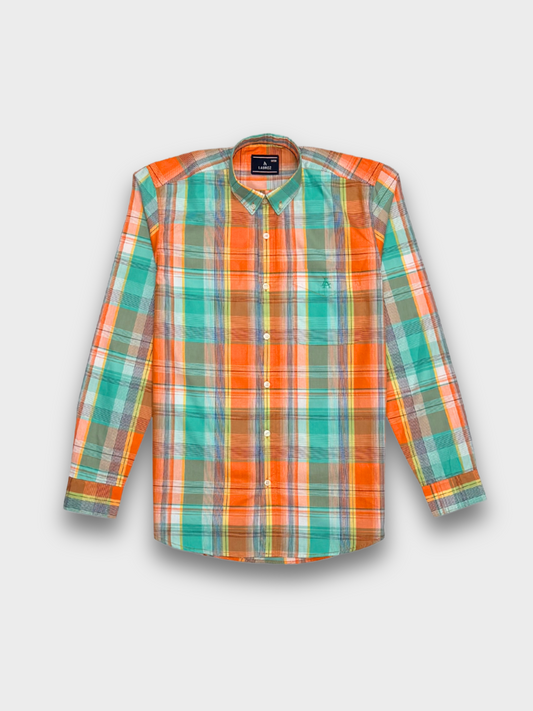 MULTI COLOR CHECKS SLIM FIT SHIRT