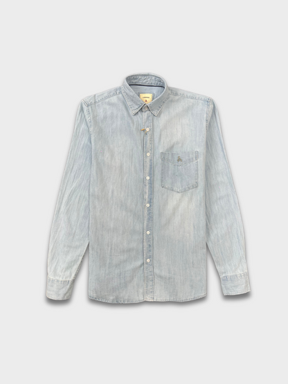 ICE BLUE SLIM FIT DENIM SHIRT