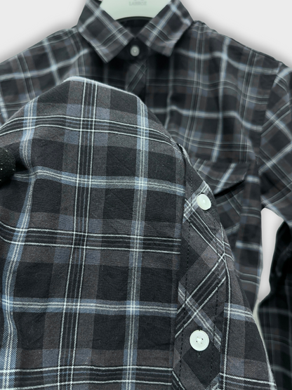 Men's Multicolor Checkered Slim Fit Oxford Shirt