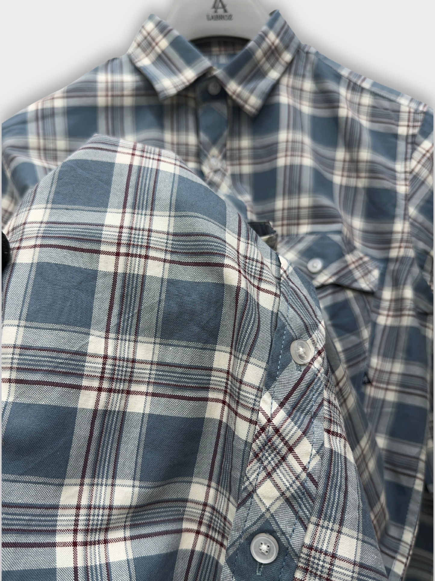 Men's Multicolor Checkered Slim Fit Oxford Shirt