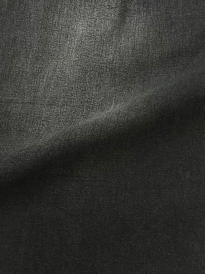 BLACK SLIM FIT DENIM SHIRT