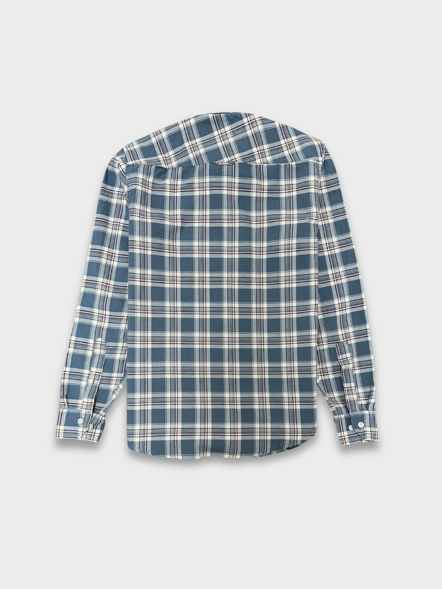 Men's Multicolor Checkered Slim Fit Oxford Shirt