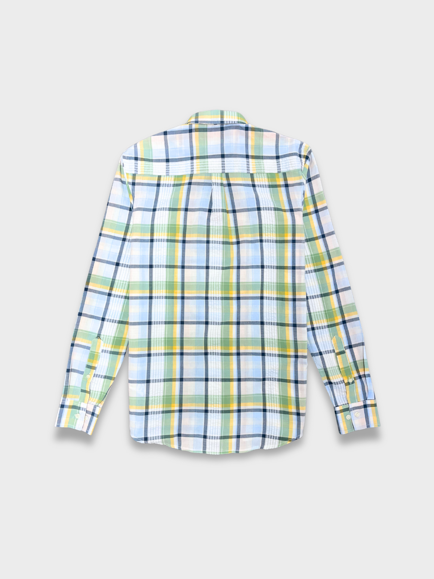 Men's Multicolor Check Slim Fit Shirt