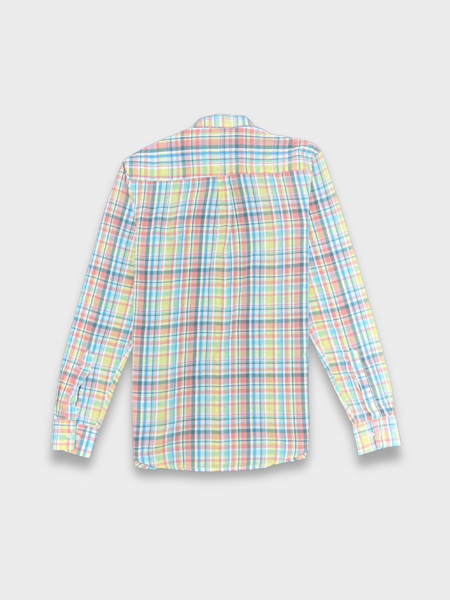 Men's Multicolor Check Slim Fit Shirt