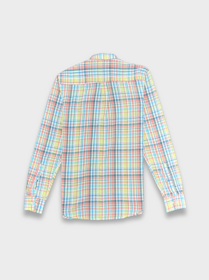 Men's Multicolor Check Slim Fit Shirt