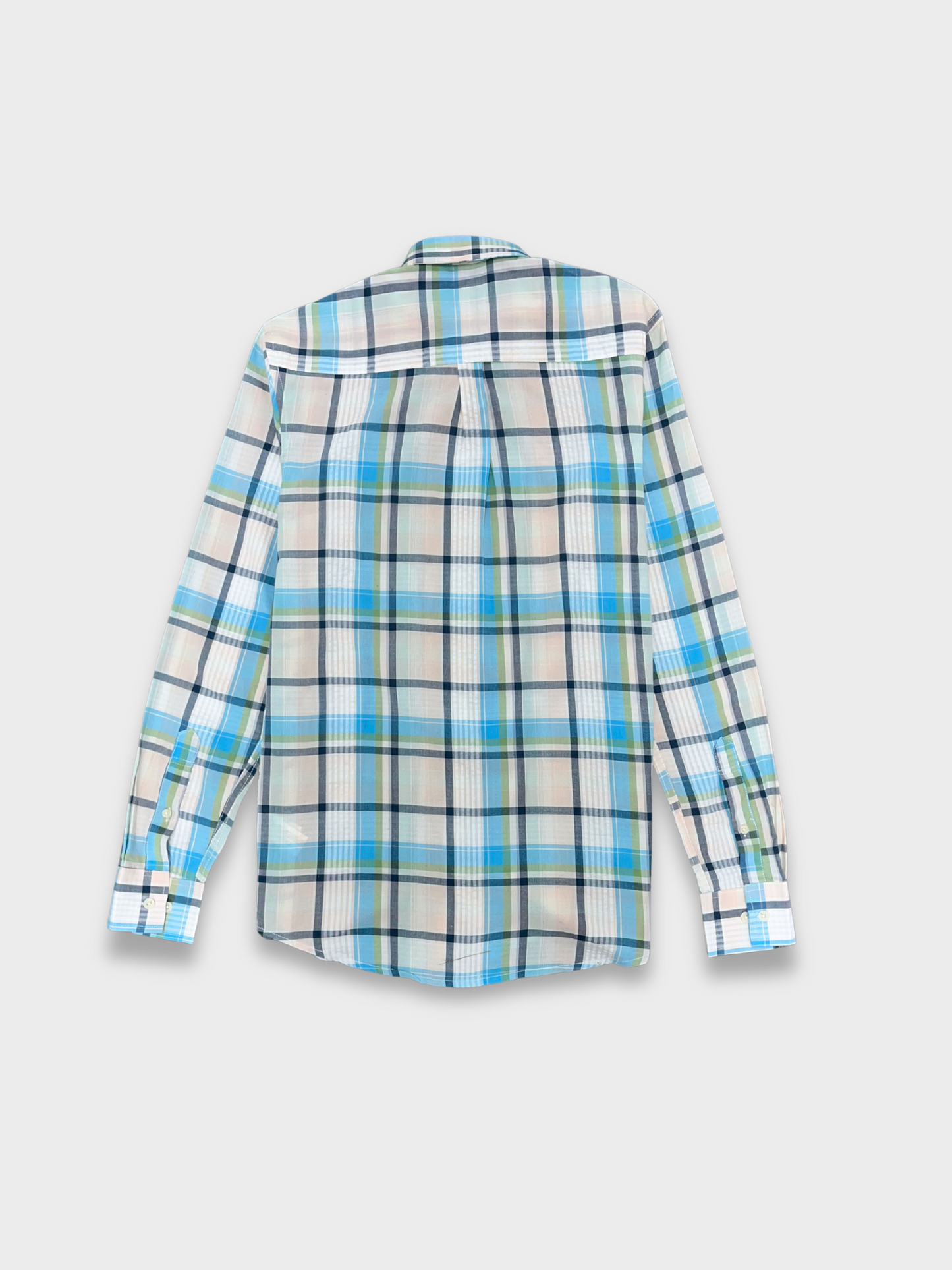 Men's Multicolor Check Slim Fit Shirt