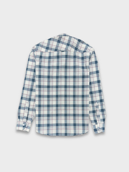 Men's Multicolor Checkered Slim Fit Oxford Shirt