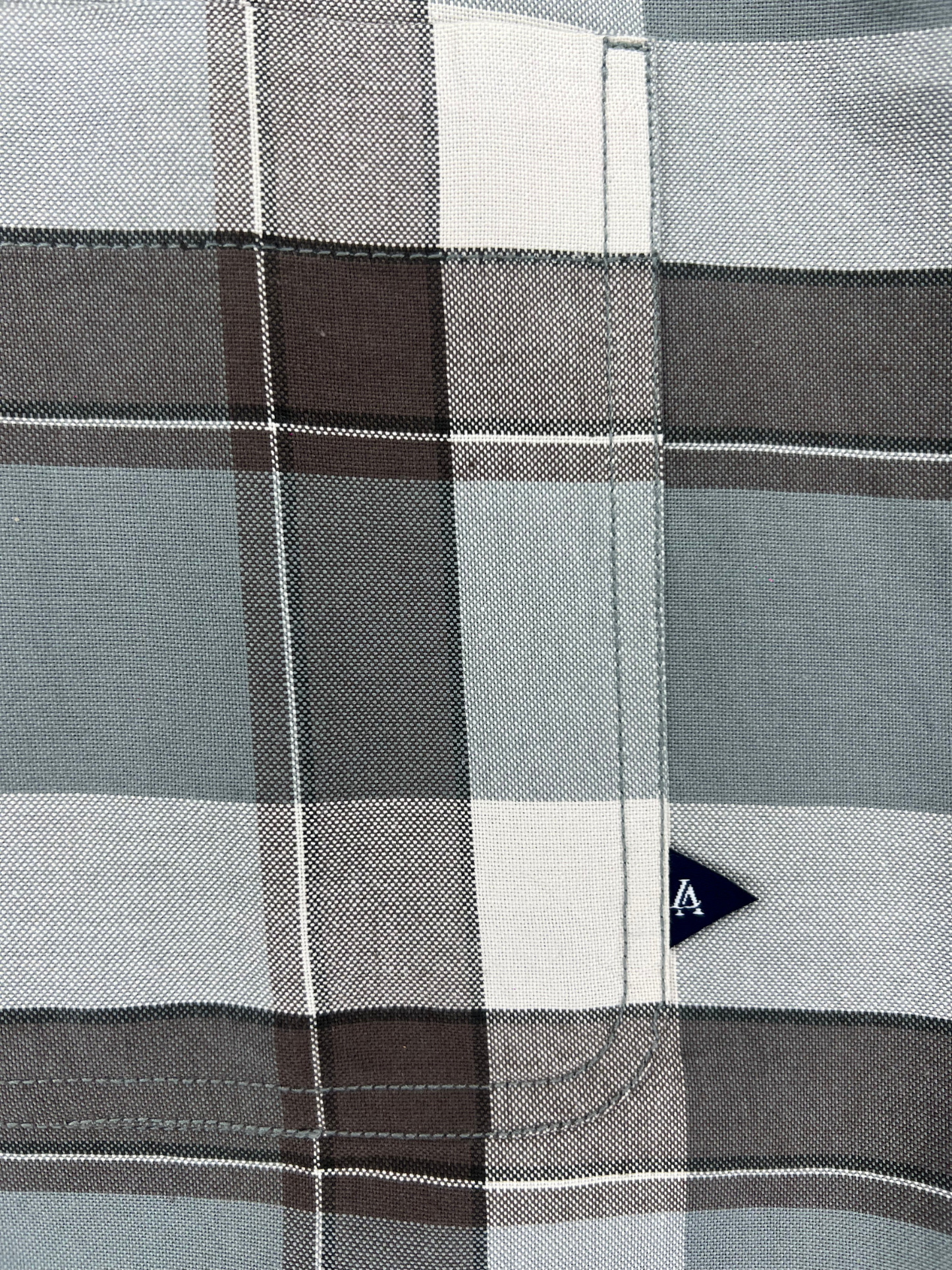 MULTICOLOR OXFORD CHECKERED SLIM FIT SHIRT