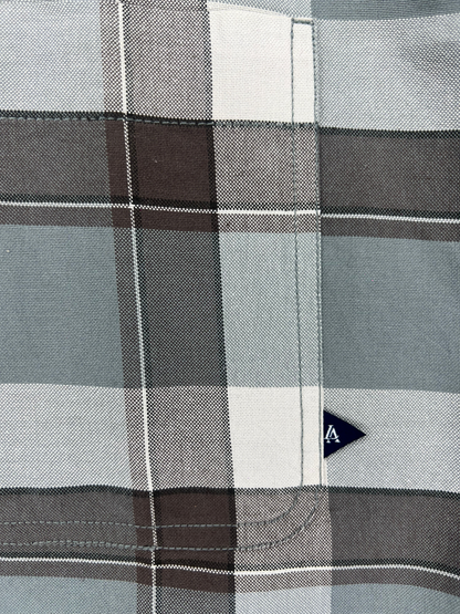MULTICOLOR OXFORD CHECKERED SLIM FIT SHIRT