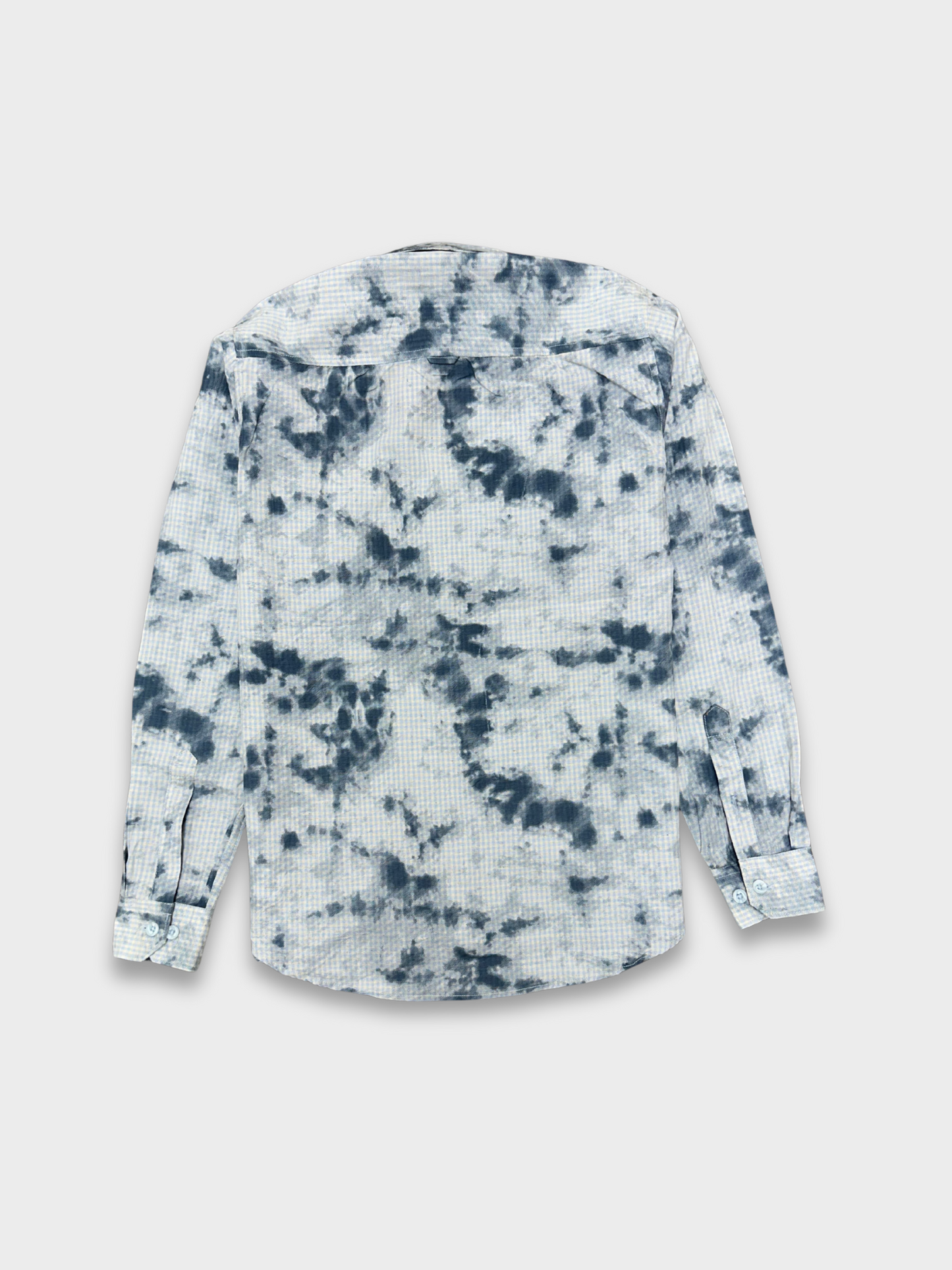 Men’s Fancy Dobby Multicolor Abstract Print Shirt