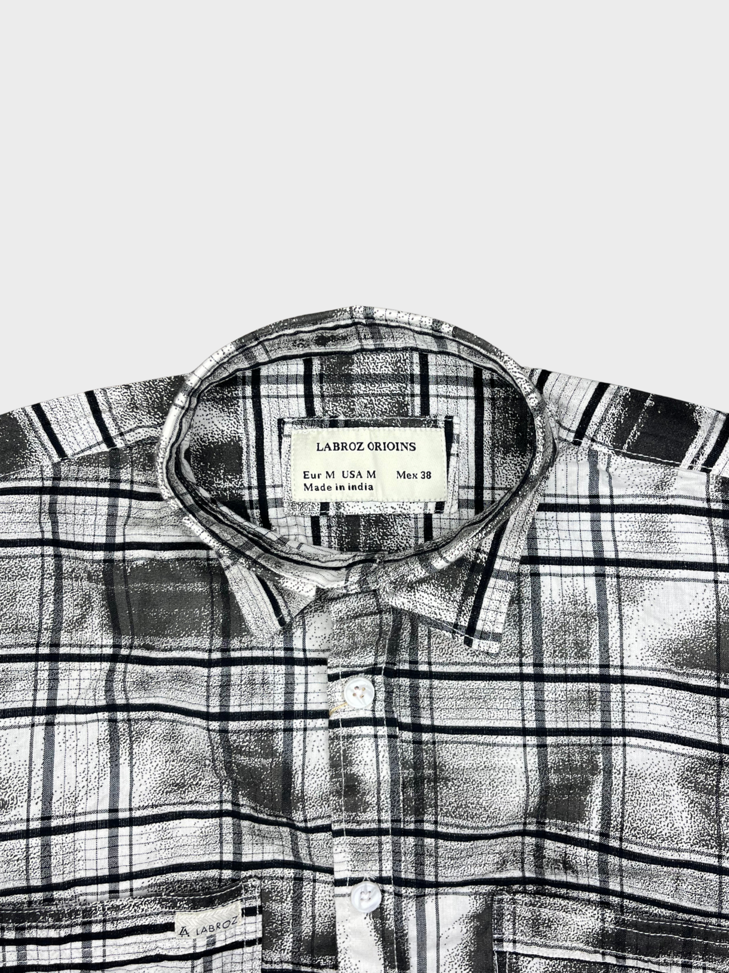 Men’s Fancy Dobby Multicolor Abstract Print Shirt