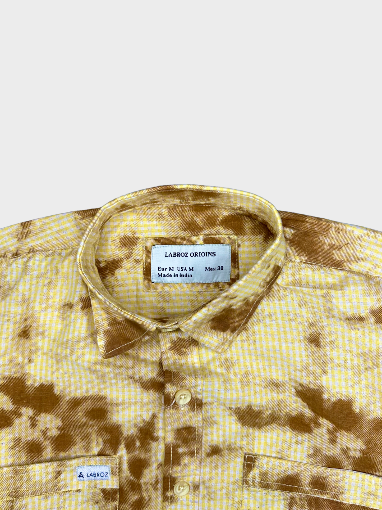 Men’s Fancy Dobby Multicolor Abstract Print Shirt