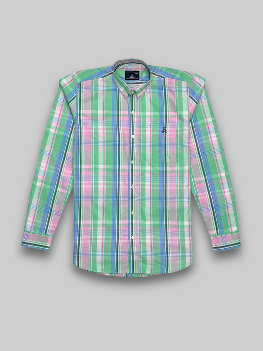 MULTI COLOR CHECKS SLIM FIT SHIRT