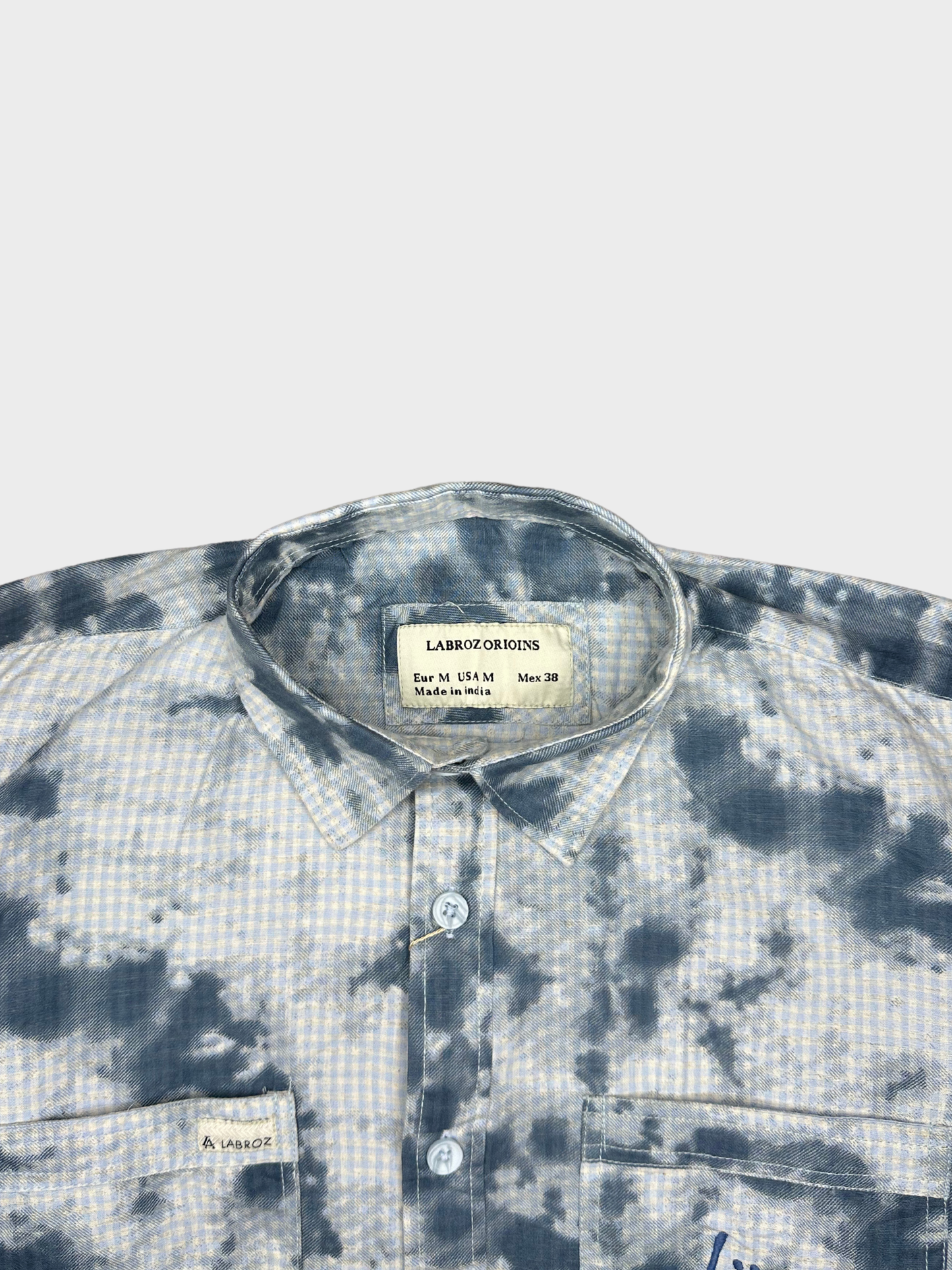 Men’s Fancy Dobby Multicolor Abstract Print Shirt
