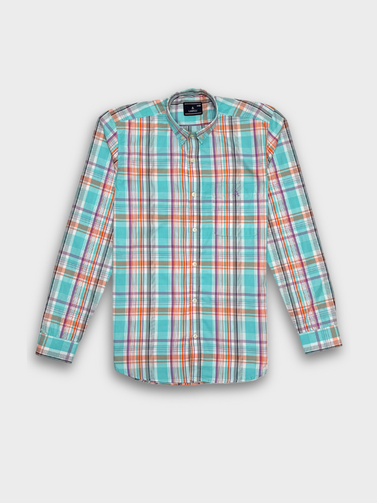 MULTI COLOR CHECKS SLIM FIT SHIRT