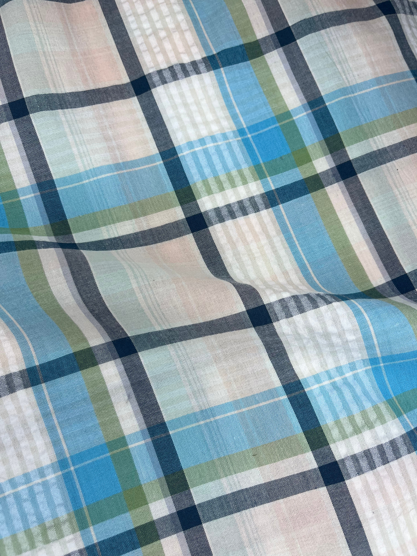 Men's Multicolor Check Slim Fit Shirt