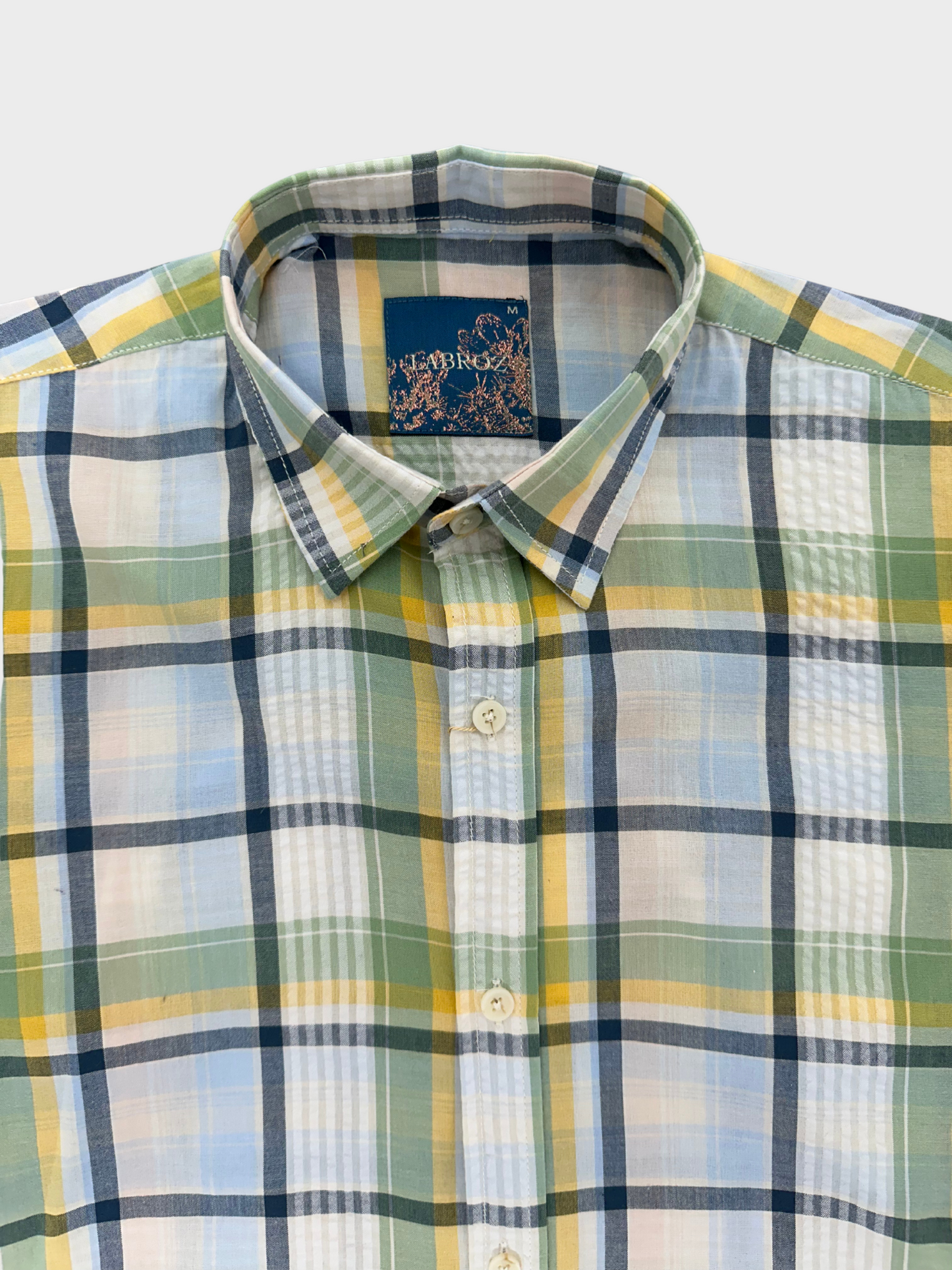 Men's Multicolor Check Slim Fit Shirt