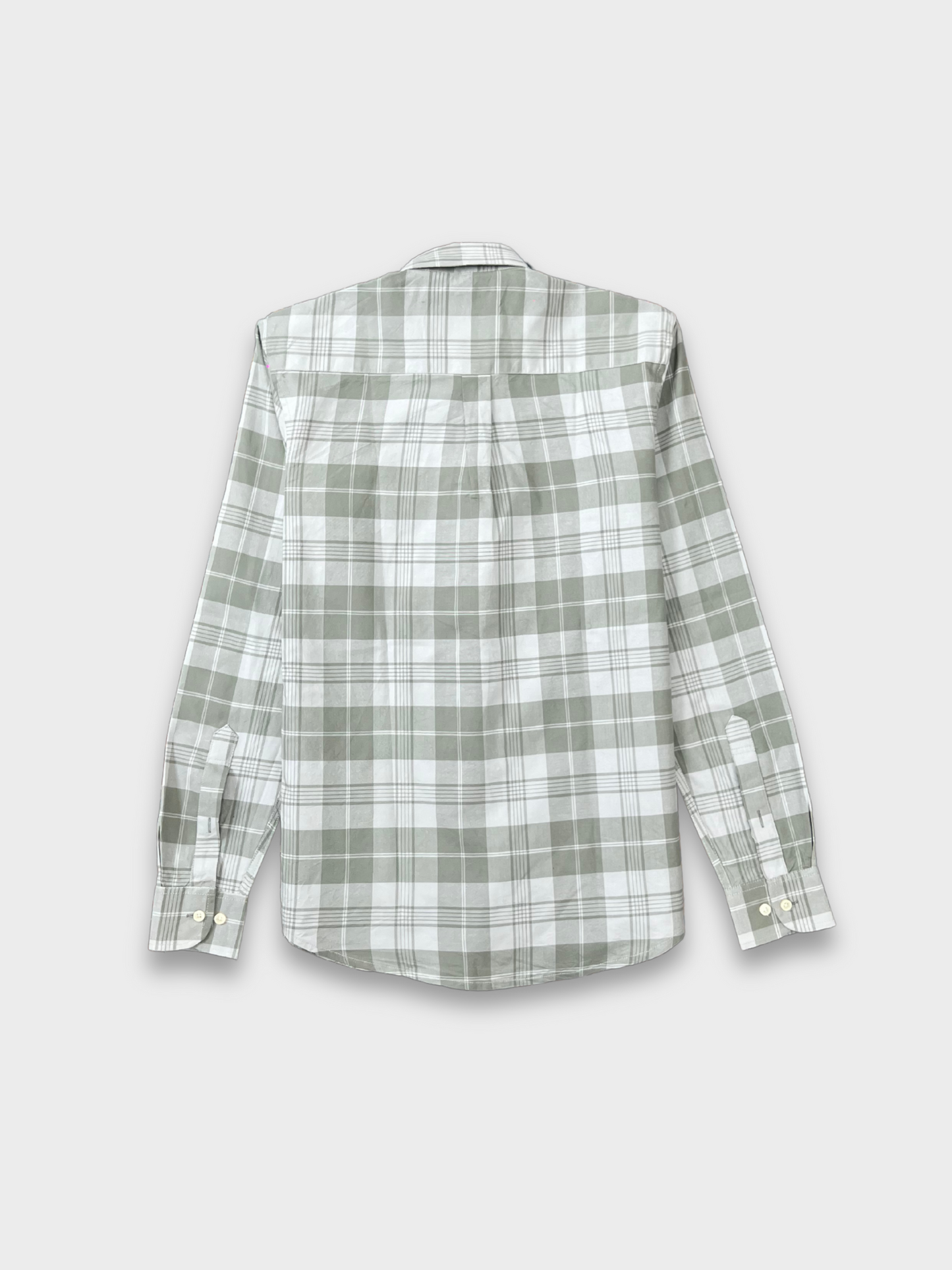 SAGE OXFORD CHECKERED SLIM FIT SHIRT