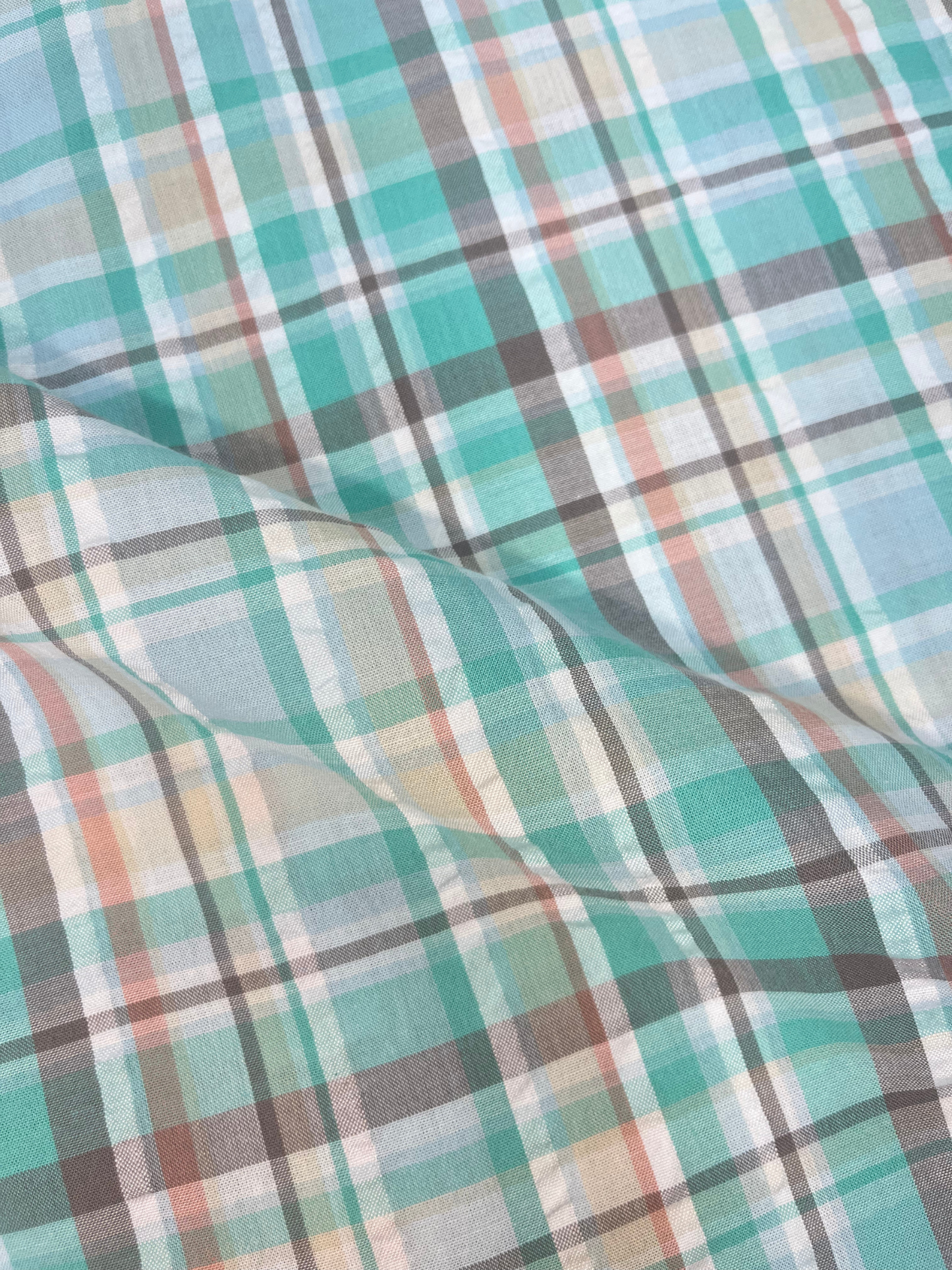 Men's Multicolor Check Slim Fit Shirt