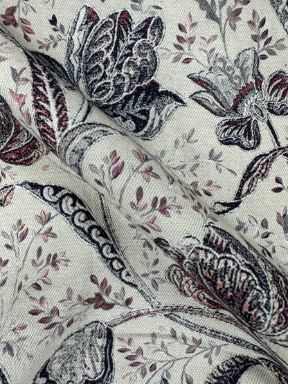 Men’s Heavy Drill Floral Print Shirt