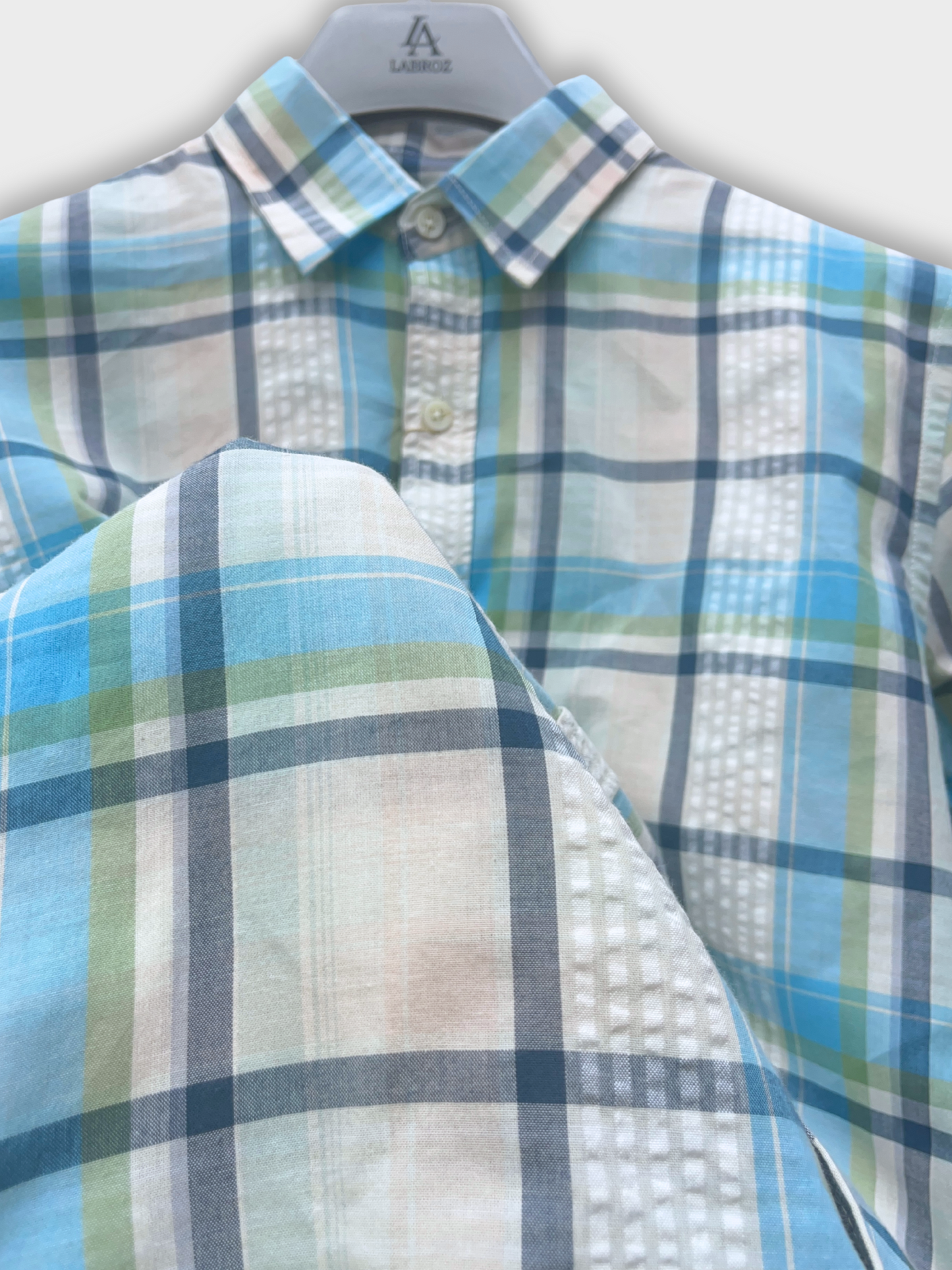 Men's Multicolor Check Slim Fit Shirt