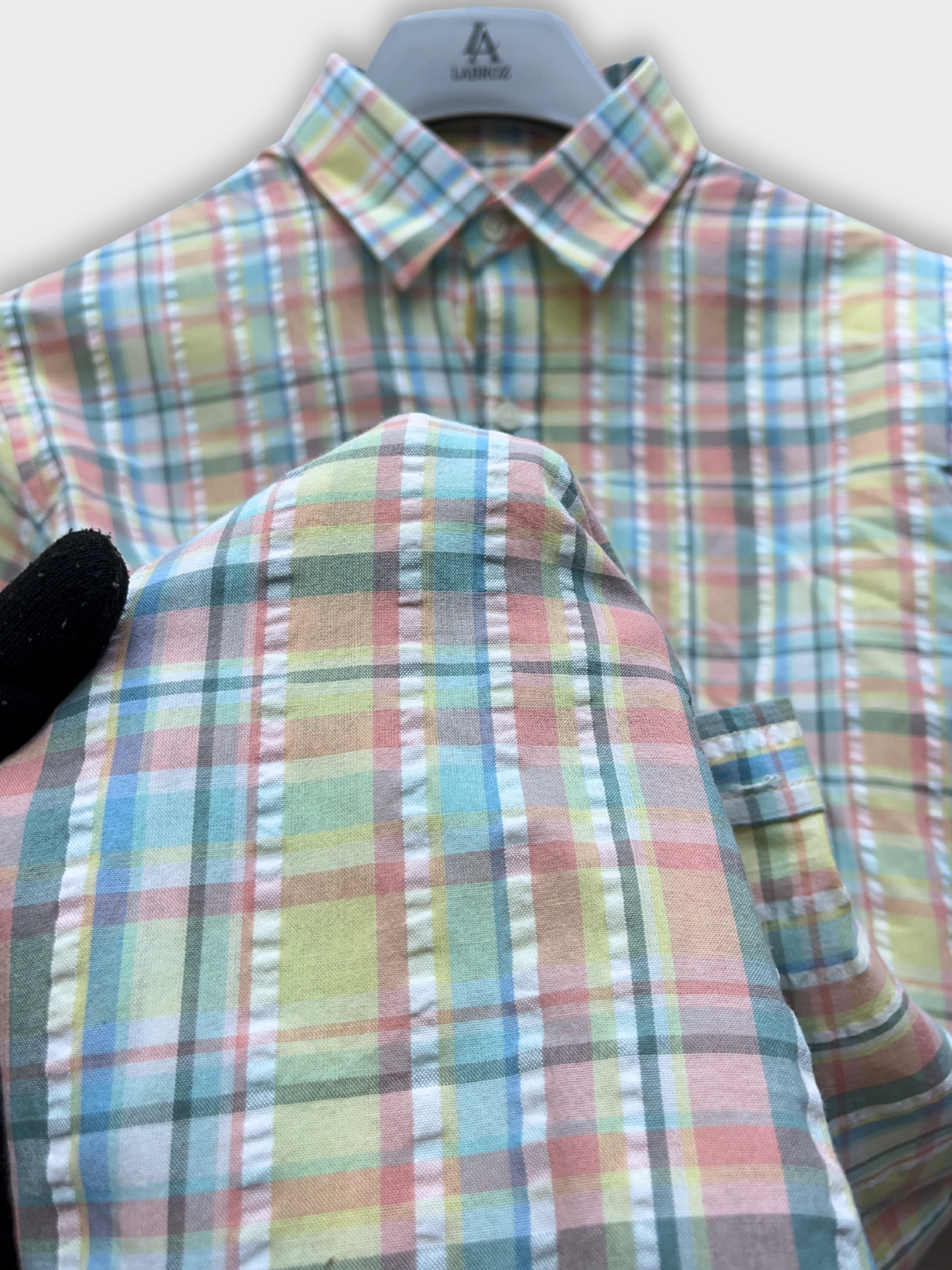 Men's Multicolor Check Slim Fit Shirt
