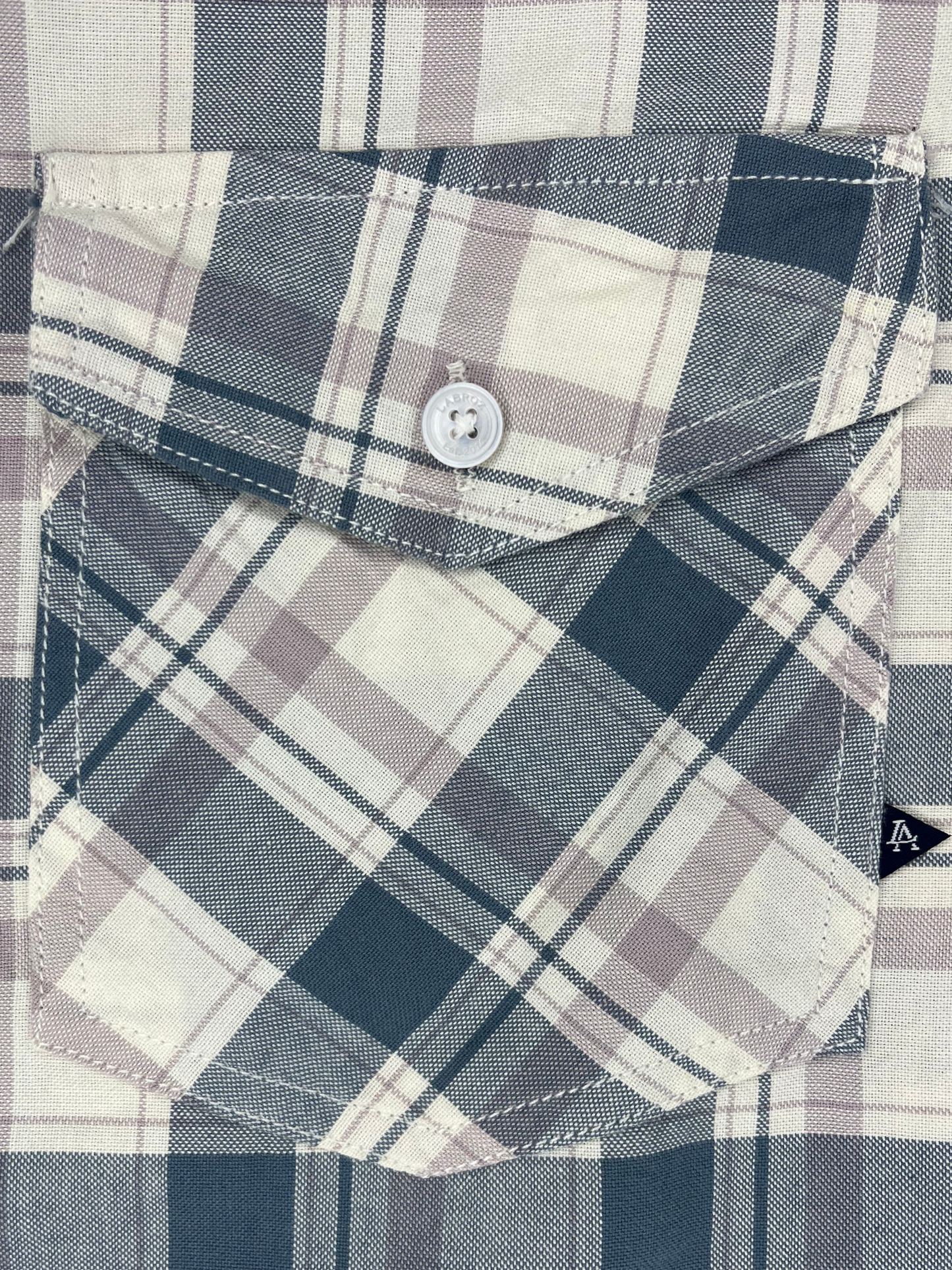 Men's Multicolor Checkered Slim Fit Oxford Shirt