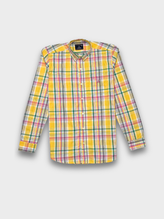 MULTI COLOR CHECKED SLIM FIT SHIRT
