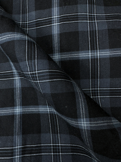 Men's Multicolor Checkered Slim Fit Oxford Shirt