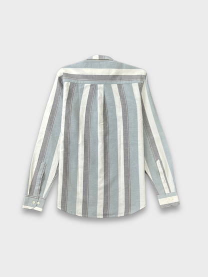 MULTICOLOR OXFORD STRIPES SLIM FIT SHIRT