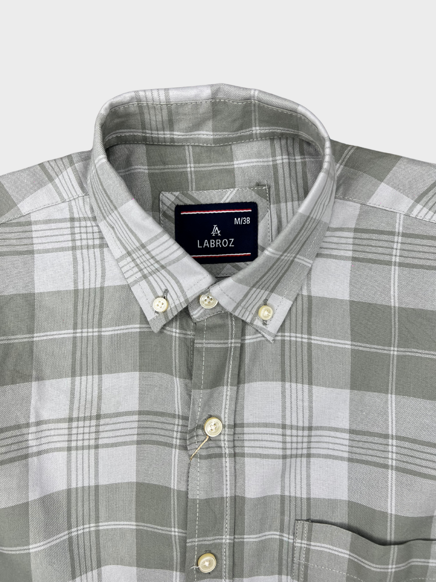 SAGE OXFORD CHECKERED SLIM FIT SHIRT