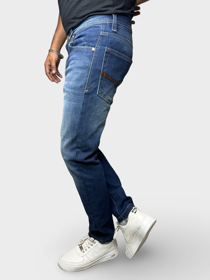 Men’s Blue Ankle Fit Jeans