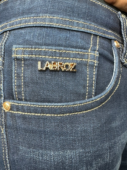 Men’s Navy Blue Ankle Fit Jeans