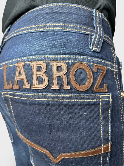 Men’s Navy Blue Ankle Fit Jeans