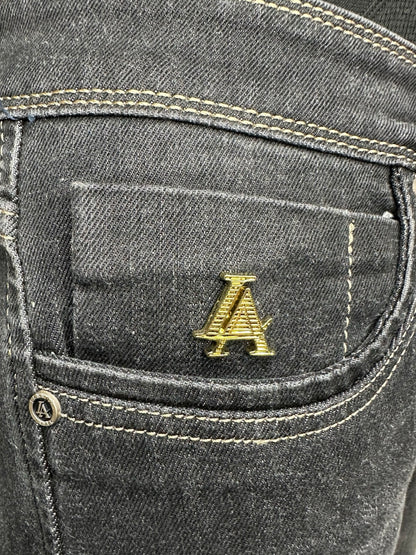 Men's Washed Black Comfort Fit Premium Finish Jeans